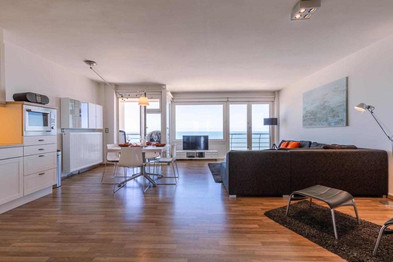 Excellent Southern Furnished Apartment With Beautiful Sea View Nieuwpoort Exteriér fotografie